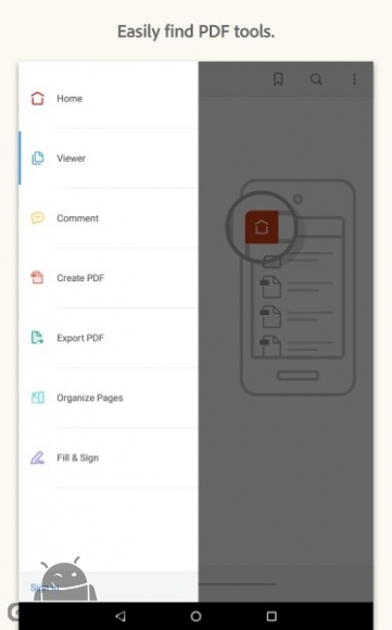 دانلود برنامه Adobe Acrobat Reader اندروید