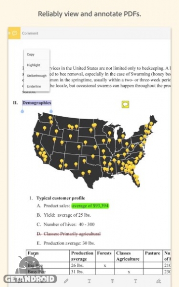 دانلود برنامه Adobe Acrobat Reader اندروید