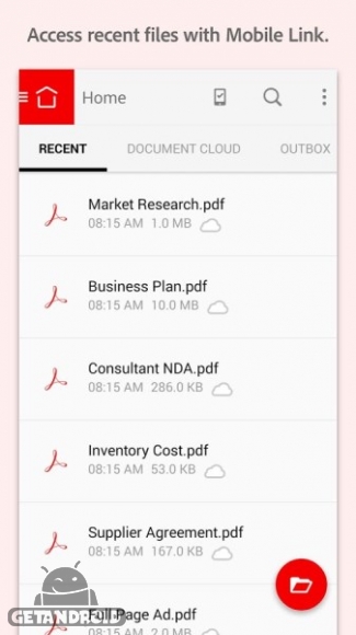 دانلود برنامه Adobe Acrobat Reader اندروید