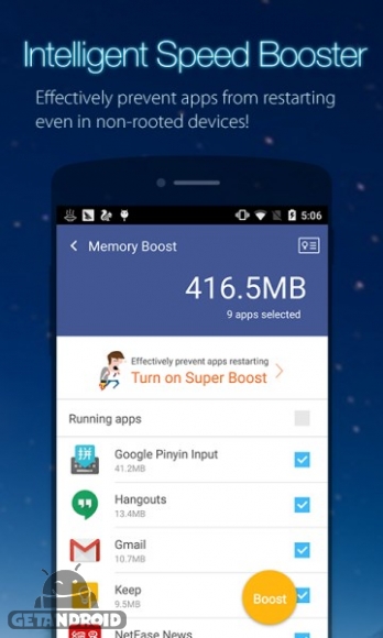 دانلود یوسی کلینر UC Cleaner: Clean Memory 2.7.0.30 افزایش سرعت گوشی اندروید