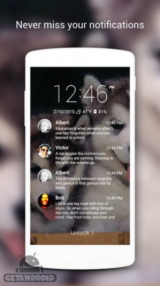 دانلود SlideLock Locker Premium 2.5 برنامه قفل صفحه حرفه ای اندروید