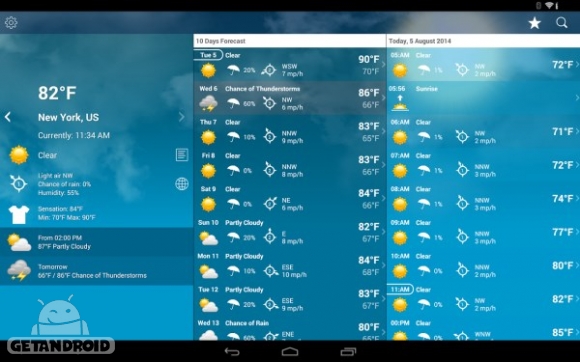 دانلود برنامه Weather XL PRO اندروید