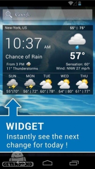 دانلود برنامه Weather XL PRO اندروید