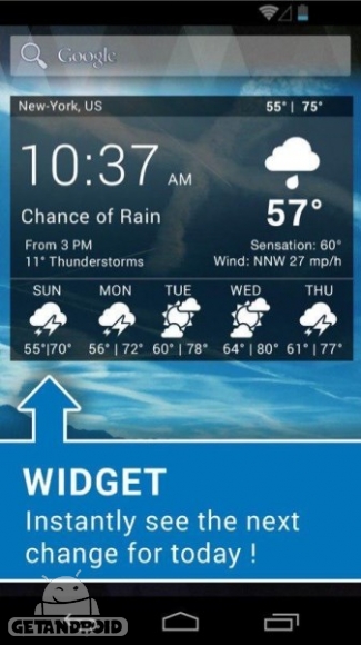 دانلود برنامه Weather XL PRO اندروید