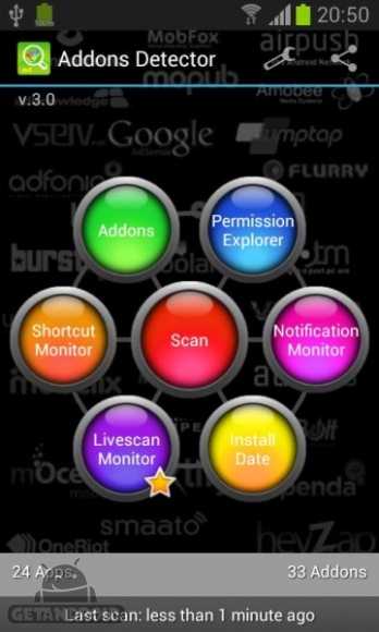 دانلود برنامه Addons Detector اندروید