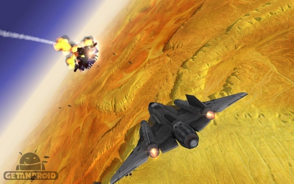 دانلود Fractal Combat X 1.5.4.0 - بازی نبرد با جنگنده های فوق پیشرفته برای اندروید + مود