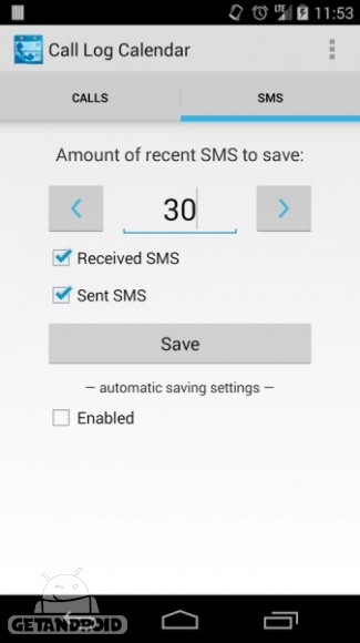 دانلود Call Log Calendar 2.2.0 برنامه تقویم تماس ها و پیام های اندروید