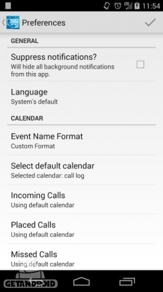 دانلود Call Log Calendar 2.2.0 برنامه تقویم تماس ها و پیام های اندروید