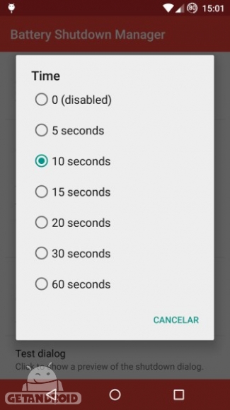 دانلود Battery Shutdown Manager Pro 1.1 برنامه اطلاع از زمان خاموش شدن گوشی اندروید
