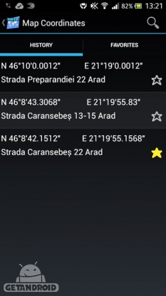 دانلود برنامه Map Coordinates اندروید