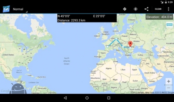 دانلود برنامه Map Coordinates اندروید