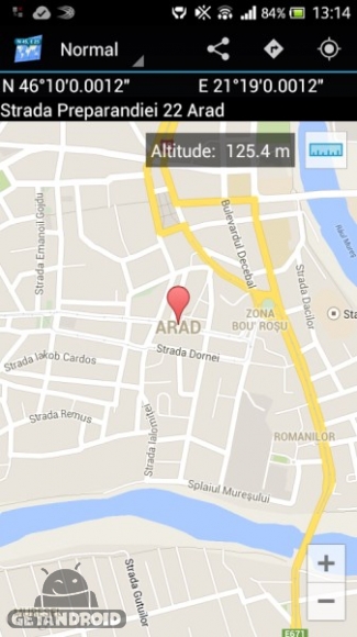 دانلود برنامه Map Coordinates اندروید