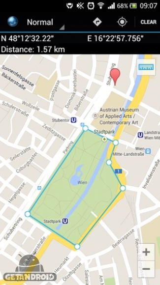 دانلود برنامه Map Coordinates اندروید