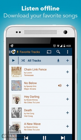 دانلود Rhapsody Music Player 5.1.3.313 - سرویس موزیک راپسودی اندروید