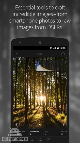 دانلود برنامه Adobe Photoshop Lightroom اندروید