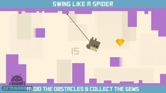 دانلود Spider Square 1.1 - بازی مربع عنکبوتی اندروید + مود