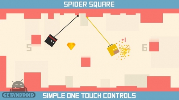 دانلود Spider Square 1.1 - بازی مربع عنکبوتی اندروید + مود