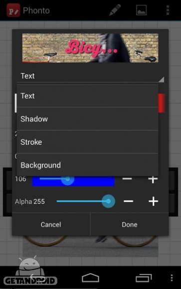 دانلود برنامه Phonto Text on Photos اندروید