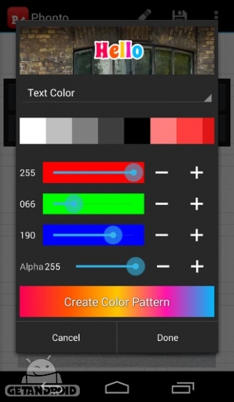 دانلود برنامه Phonto Text on Photos اندروید