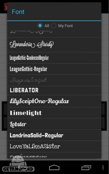 دانلود برنامه Phonto Text on Photos اندروید