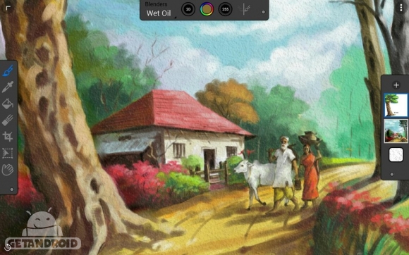 دانلود Painter Mobile 2.1.3 - برنامه نقاشی کورل برای اندروید