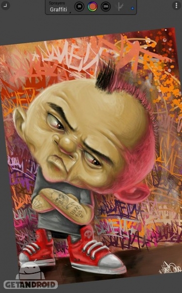 دانلود Painter Mobile 2.1.3 - برنامه نقاشی کورل برای اندروید