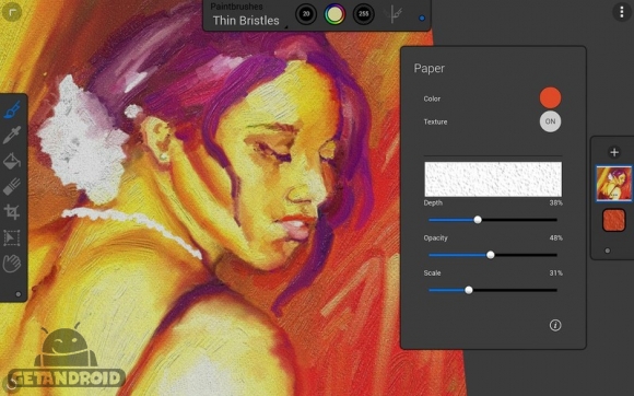 دانلود Painter Mobile 2.1.3 - برنامه نقاشی کورل برای اندروید