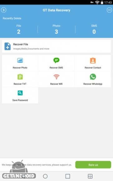 دانلود اپلیکیشن بازیابی اطلاعات گوشی اندروید