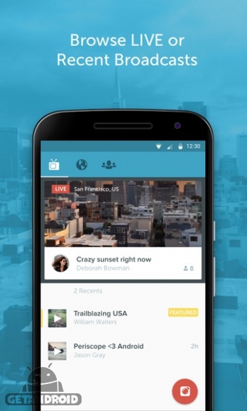 دانلود برنامه Periscope اندروید