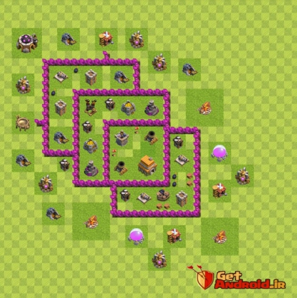 بهترین مپ ها و نقشه های تاون هال 6