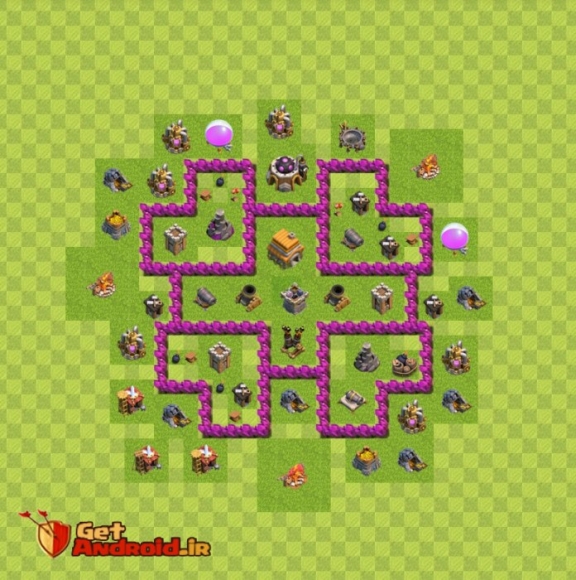 بهترین مپ ها و نقشه های تاون هال 6