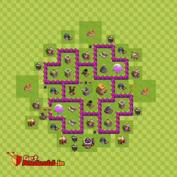 بهترین مپ ها و نقشه های تاون هال 6