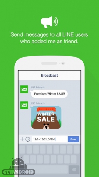 دانلود LINE@App (LINEat) 1.5.2 برنامه ساخت اکانت رسمی در لاین اندروید