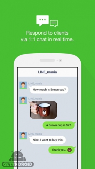 دانلود LINE@App (LINEat) 1.5.2 برنامه ساخت اکانت رسمی در لاین اندروید
