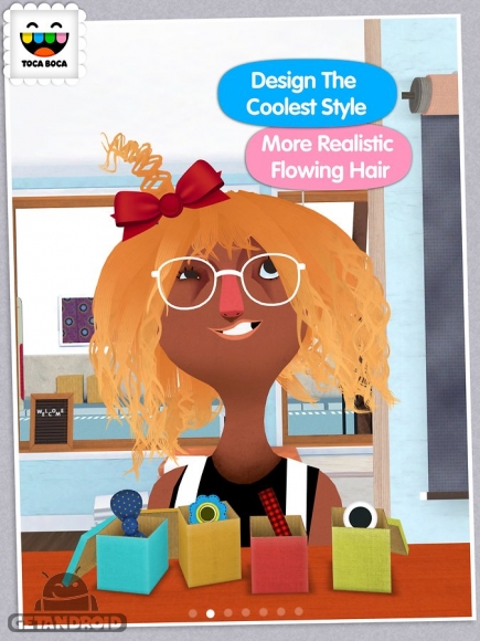 دانلود Toca Hair Salon 2 1.0.7 - بازی سالن آرایش و مدل موی توکا 2 برای اندروید