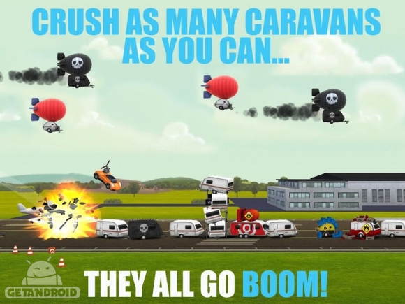 دانلود Top Gear: Caravan Crush 1.3.2 - بازی تاپ گیر: داغون کردن کاروان برای اندروید + مود