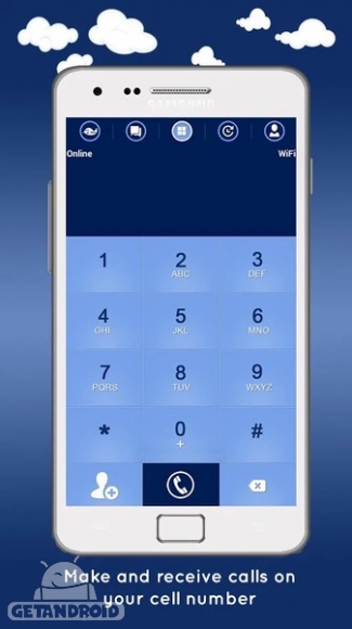 دانلود یو روم  WiFi Phone Calls,SMS,Chat 2.5.0  - برنامه تماس و پیام رایگان در اندروید