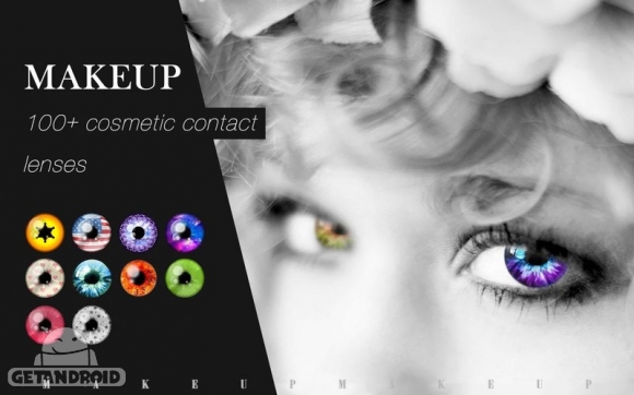دانلود برنامه Makeup-Hair and Eye Color اندروید
