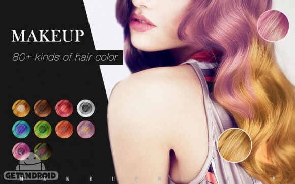 دانلود برنامه Makeup-Hair and Eye Color اندروید