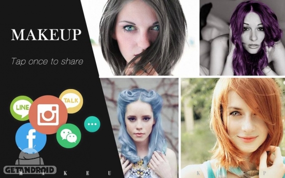 دانلود برنامه Makeup-Hair and Eye Color اندروید