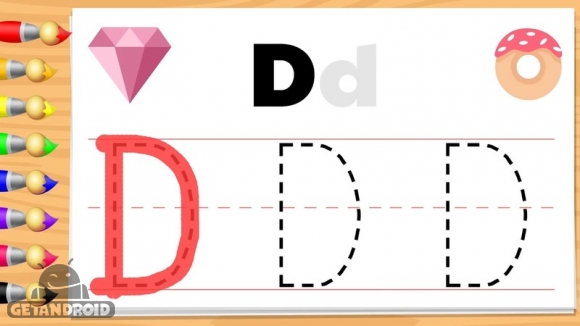 دانلود ABC PreSchool Playground Free 2.1 - برنامه آموزش الفبای انگلیسی به کودکان پیش دبستانی برای اندروید