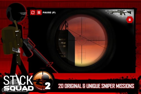 دانلود Stick Squad 2 - Shooting Elite v1.0.4 - بازی آدمک تک‌تیرانداز برای اندروید + مود