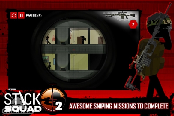 دانلود Stick Squad 2 - Shooting Elite v1.0.4 - بازی آدمک تک‌تیرانداز برای اندروید + مود