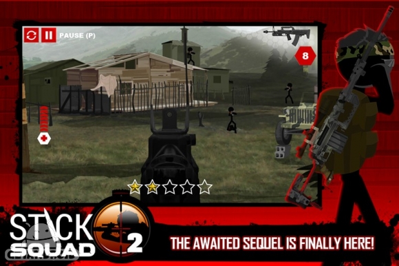 دانلود Stick Squad 2 - Shooting Elite v1.0.4 - بازی آدمک تک‌تیرانداز برای اندروید + مود
