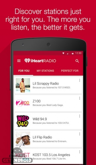 دانلود برنامه قدرتمند موزیک و رادیوی آنلاین برای اندروید