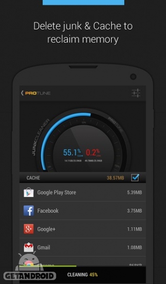 دانلود PROtune - Cleaner & Optimizer v1.0.9 - برنامه پاکساز و بهینه ساز پروتیون اندروید