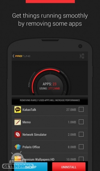 دانلود PROtune - Cleaner & Optimizer v1.0.9 - برنامه پاکساز و بهینه ساز پروتیون اندروید