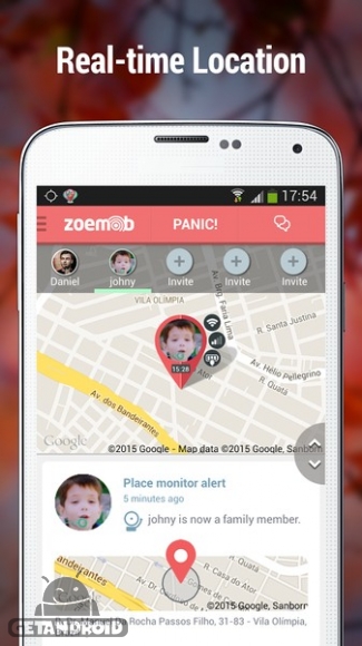 دانلود Family Locator & Kids Tracker 3.86 - برنامه مکان ‌یابی کودکان و اعضای خانواده از طریق GPS اندروید