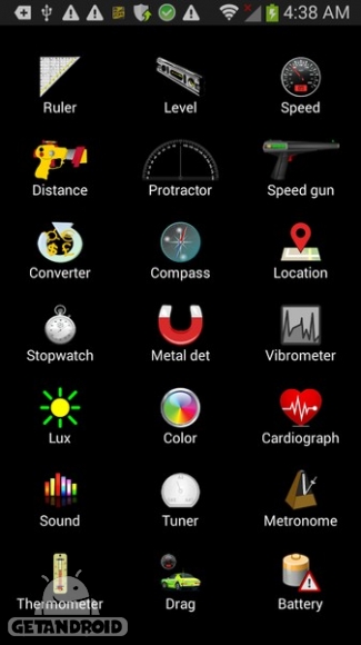 دانلود Measure Tools v3.03 - مجموعه ابزار اندازه گیری برای اندروید