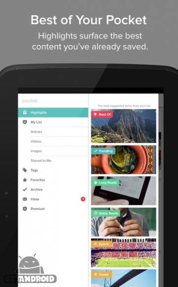 دانلود برنامه Pocket اندروید
